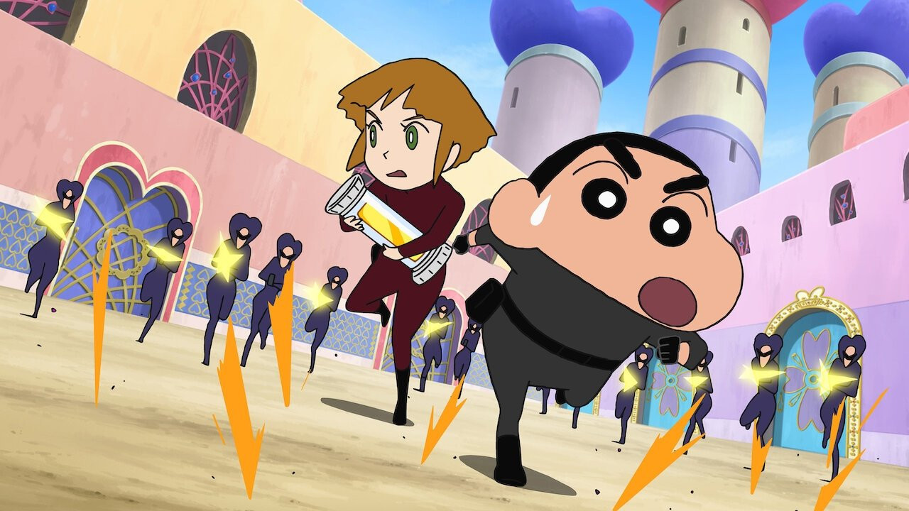 Shin - Cậu Bé Bút Chì 19: Chiến Dịch Điệp Viên Hoàng Kim Xông Vào Cơn Bão - Crayon Shinchan: The Storm Called: Operation Golden Spy